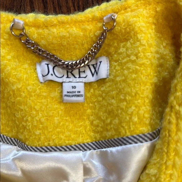 J. Crew Vibrant Yellow Women's Blazer - Picture 3 of 12